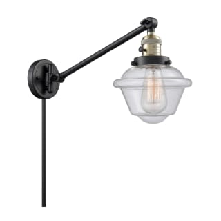 A thumbnail of the Innovations Lighting 237 Small Oxford Black / Antique Brass / Seedy