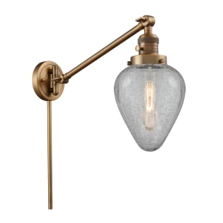 A thumbnail of the Innovations Lighting 237 Geneseo Brushed Brass / Clear Crackle