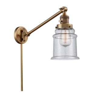 A thumbnail of the Innovations Lighting 237 Canton Brushed Brass / Seedy