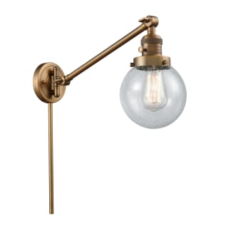 A thumbnail of the Innovations Lighting 237-6 Beacon Brushed Brass / Seedy