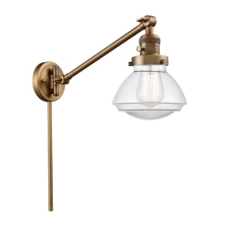 A thumbnail of the Innovations Lighting 237 Olean Brushed Brass / Clear