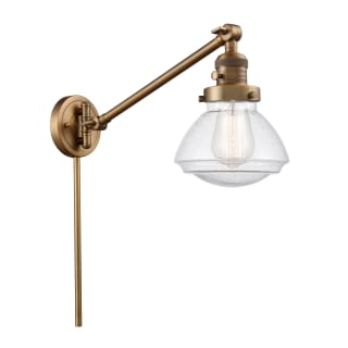 A thumbnail of the Innovations Lighting 237 Olean Brushed Brass / Seedy