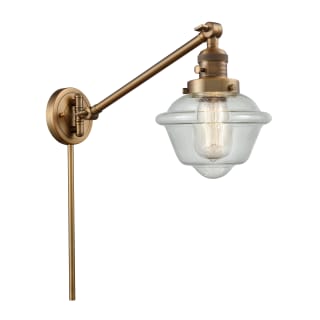 A thumbnail of the Innovations Lighting 237 Small Oxford Brushed Brass / Seedy