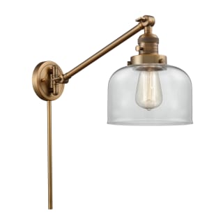 A thumbnail of the Innovations Lighting 237 Large Bell Brushed Brass / Clear