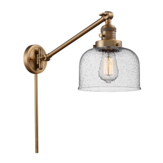 A thumbnail of the Innovations Lighting 237 Large Bell Brushed Brass / Seedy