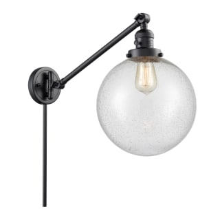 A thumbnail of the Innovations Lighting 237 X-Large Beacon Matte Black / Seedy