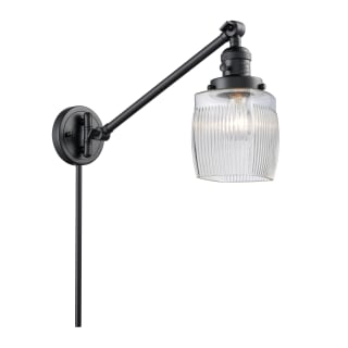 A thumbnail of the Innovations Lighting 237 Colton Matte Black / Clear Halophane