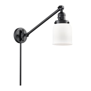 A thumbnail of the Innovations Lighting 237 Small Bell Matte Black / Matte White