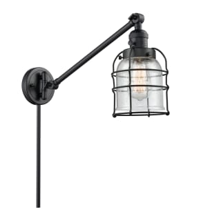 A thumbnail of the Innovations Lighting 237 Small Bell Cage Matte Black / Seedy