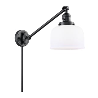 A thumbnail of the Innovations Lighting 237 Large Bell Matte Black / Matte White