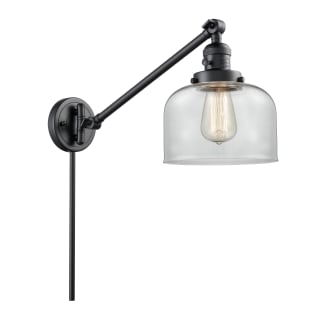 A thumbnail of the Innovations Lighting 237 Large Bell Matte Black / Clear