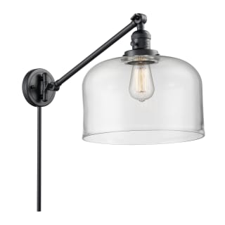 A thumbnail of the Innovations Lighting 237 X-Large Bell Matte Black / Clear