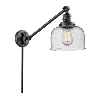 A thumbnail of the Innovations Lighting 237 Large Bell Matte Black / Seedy