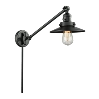 A thumbnail of the Innovations Lighting 237 Railroad Matte Black / Metal