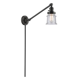 A thumbnail of the Innovations Lighting 237 Small Canton Oil Rubbed Bronze / Seedy