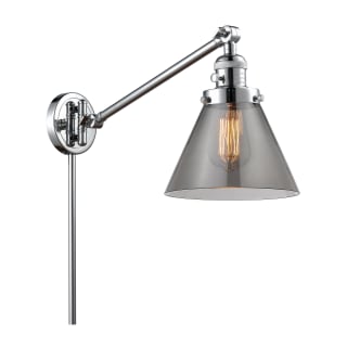 A thumbnail of the Innovations Lighting 237 Large Cone Polished Chrome / Smoked