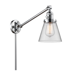A thumbnail of the Innovations Lighting 237 Small Cone Polished Chrome / Clear