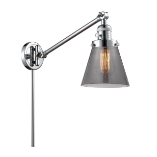 A thumbnail of the Innovations Lighting 237 Small Cone Polished Chrome / Smoked