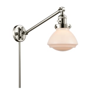 A thumbnail of the Innovations Lighting 237 Olean Polished Nickel / Matte White