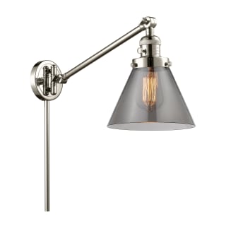 A thumbnail of the Innovations Lighting 237 Large Cone Polished Nickel / Smoked
