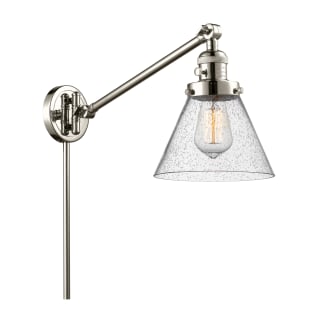 A thumbnail of the Innovations Lighting 237 Large Cone Polished Nickel / Seedy
