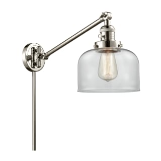 A thumbnail of the Innovations Lighting 237 Large Bell Polished Nickel / Clear