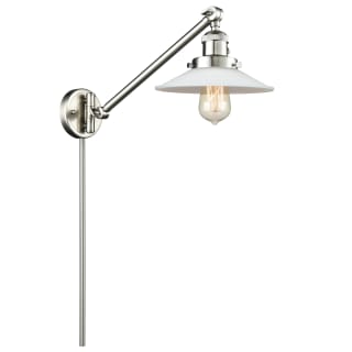 A thumbnail of the Innovations Lighting 237 Halophane Brushed Satin Nickel / Matte White