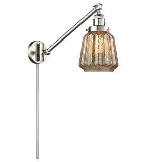 A thumbnail of the Innovations Lighting 237 Chatham Satin Brushed Nickel / Mercury Fluted