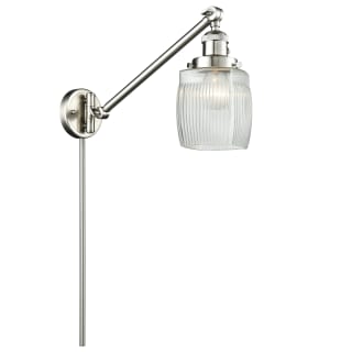 A thumbnail of the Innovations Lighting 237 Colton Brushed Satin Nickel / Clear Halophane