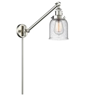 A thumbnail of the Innovations Lighting 237 Small Bell Satin Brushed Nickel / Seedy