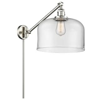 A thumbnail of the Innovations Lighting 237 X-Large Bell Brushed Satin Nickel / Clear