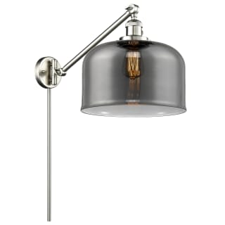 A thumbnail of the Innovations Lighting 237 X-Large Bell Brushed Satin Nickel / Smoked
