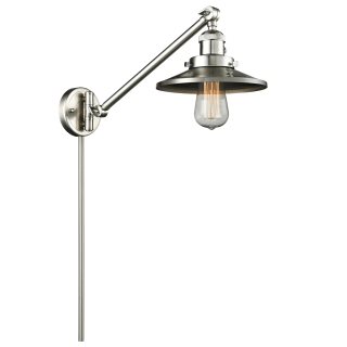 A thumbnail of the Innovations Lighting 237 Railroad Satin Brushed Nickel / Brushed Satin Nickel