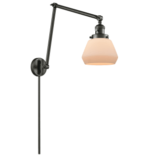 A thumbnail of the Innovations Lighting 238 Fulton Oiled Rubbed Bronze / Matte White Cased