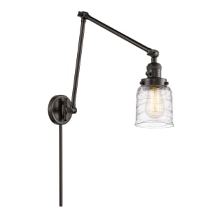 A thumbnail of the Innovations Lighting 238-30-8 Bell Sconce Oil Rubbed Bronze / Deco Swirl