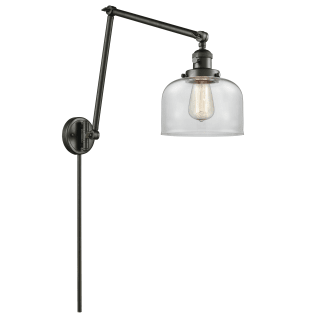 A thumbnail of the Innovations Lighting 238 Large Bell Oiled Rubbed Bronze / Clear