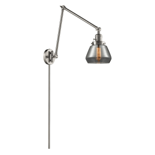 A thumbnail of the Innovations Lighting 238 Fulton Satin Brushed Nickel / Smoked