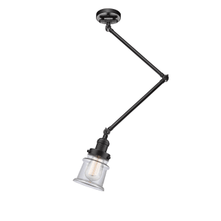 A thumbnail of the Innovations Lighting 238C Small Canton Oil Rubbed Bronze / Clear