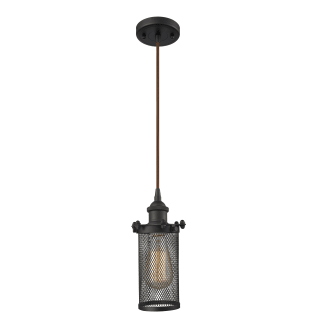 A thumbnail of the Innovations Lighting 516-1P Bleecker Oiled Rubbed Bronze / Metal Shade