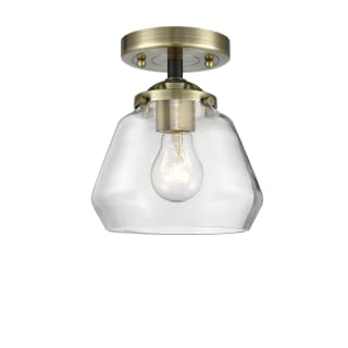 A thumbnail of the Innovations Lighting 284 Fulton Black Antique Brass / Clear