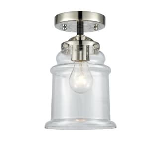 A thumbnail of the Innovations Lighting 284 Canton Black Polished Nickel / Clear