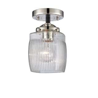 A thumbnail of the Innovations Lighting 284 Colton Black Polished Nickel / Clear Halophane