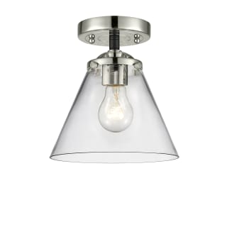 A thumbnail of the Innovations Lighting 284 Large Cone Black Polished Nickel / Clear