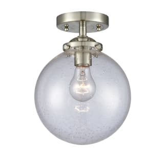 A thumbnail of the Innovations Lighting 284-1C-8 Beacon Brushed Satin Nickel / Seedy