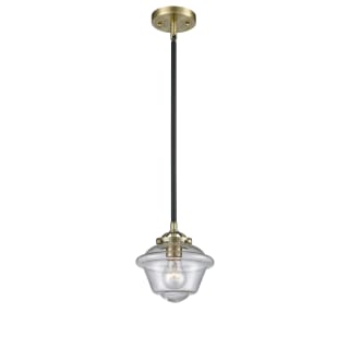 A thumbnail of the Innovations Lighting 284-1S Small Oxford Black Antique Brass / Seedy