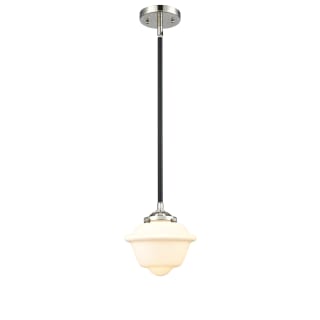 A thumbnail of the Innovations Lighting 284-1S Small Oxford Black Polished Nickel / Matte White