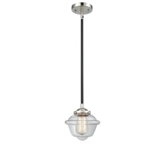 A thumbnail of the Innovations Lighting 284-1S Small Oxford Black Polished Nickel / Clear