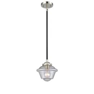 A thumbnail of the Innovations Lighting 284-1S Small Oxford Black Polished Nickel / Seedy