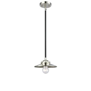 A thumbnail of the Innovations Lighting 284-1S Railroad Black Polished Nickel / Polished Nickel