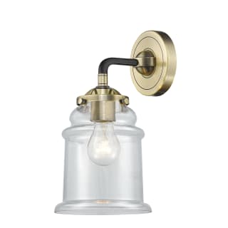 A thumbnail of the Innovations Lighting 284-1W Canton Black Antique Brass / Clear